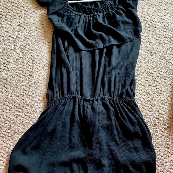 isabella rose Swim Nwt Black Romper Swim Cover Up Size Small Poshmark